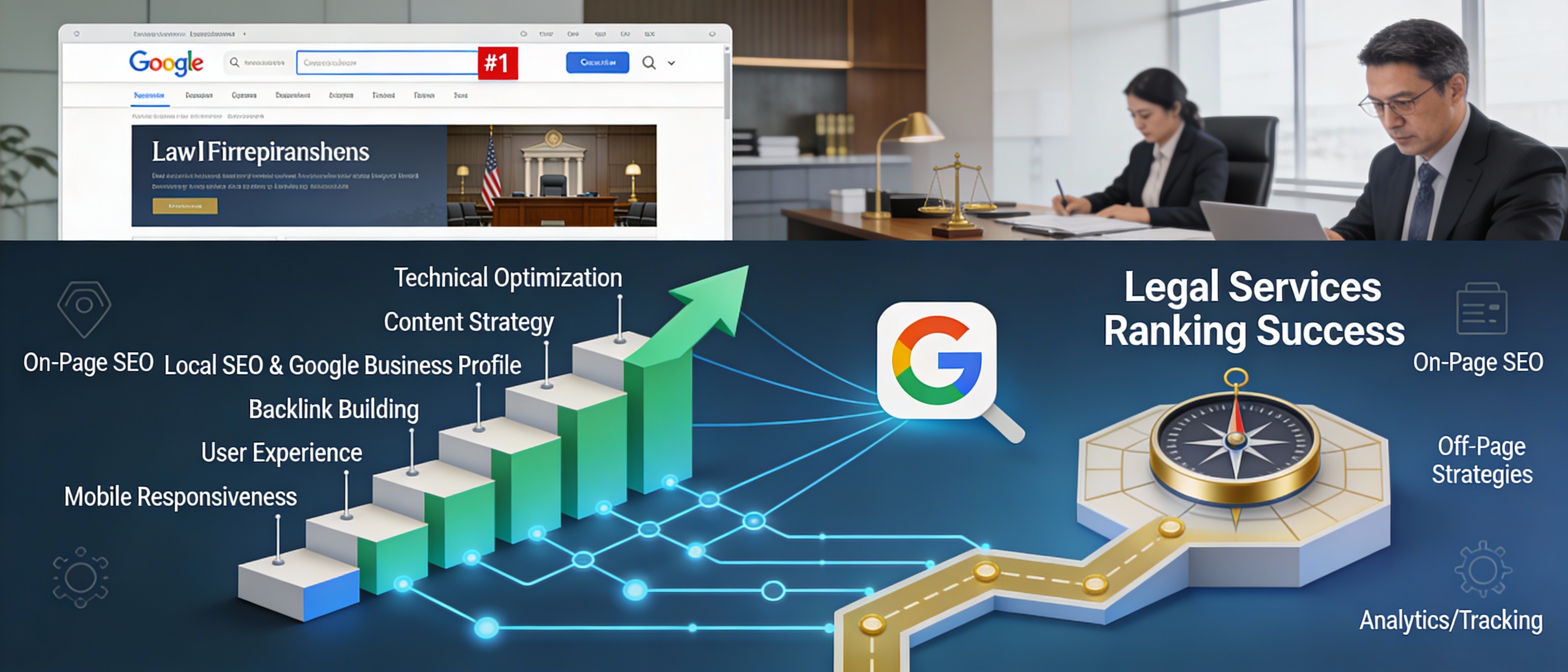 Rank on Google for Legal Services