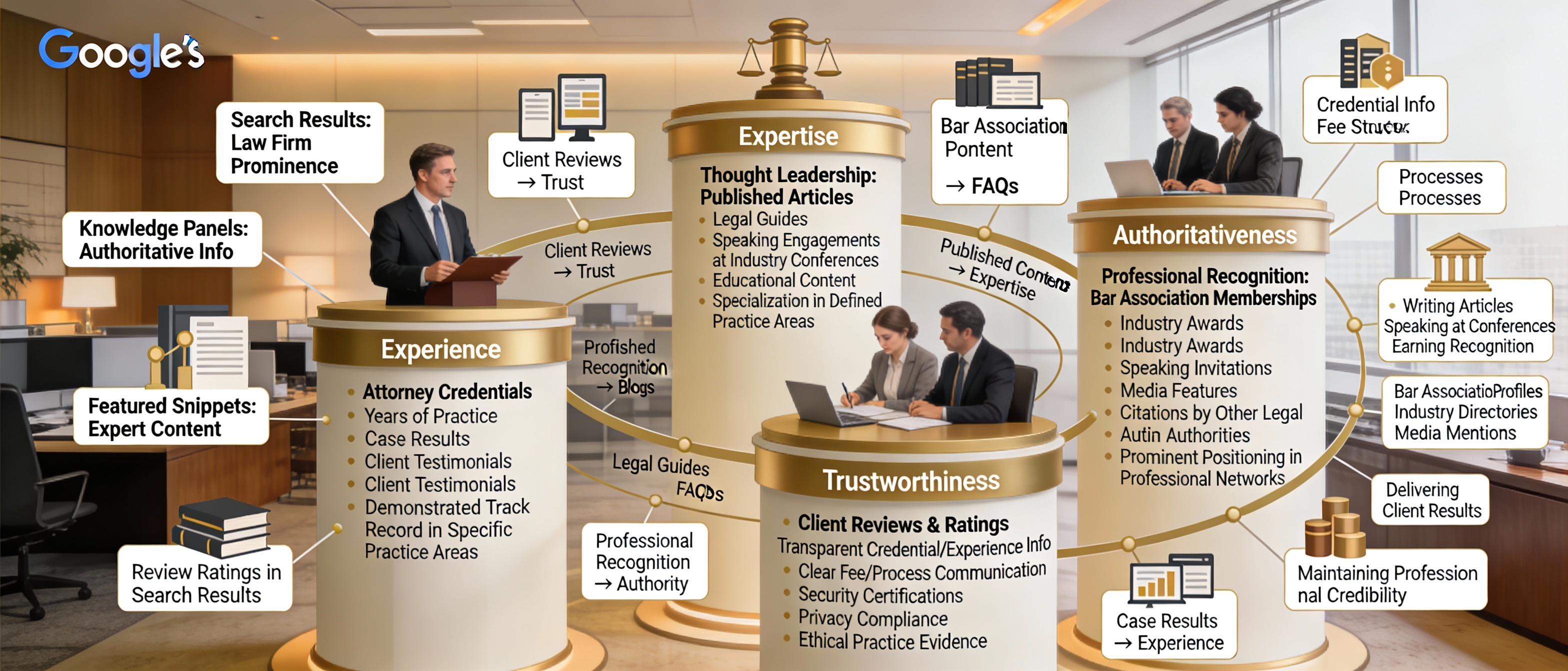 Build E-E-A-T Signals for Your Law Firm