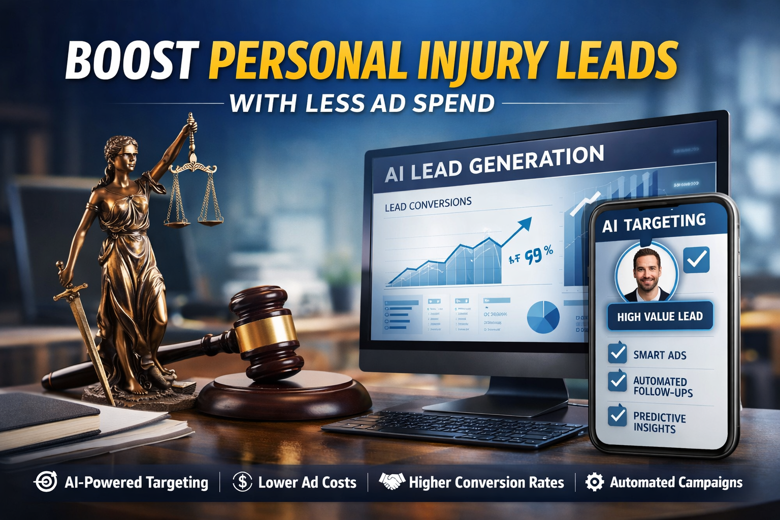 Personal Injury Leads With Less Ad Spend